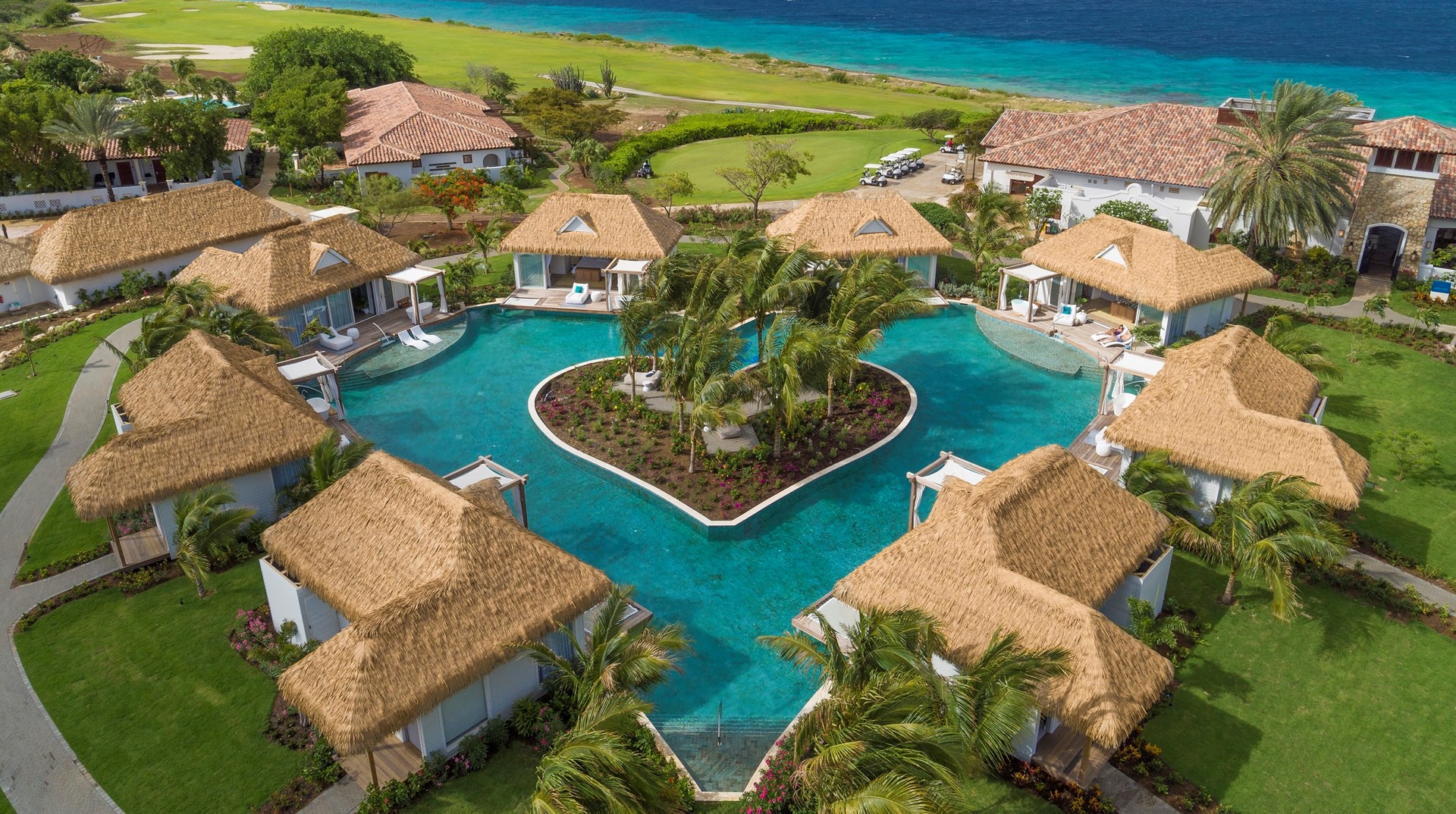 Een waar paradijs voor koppels in dit adults-only, all-inclusive resort Sandals Royal Curaçao