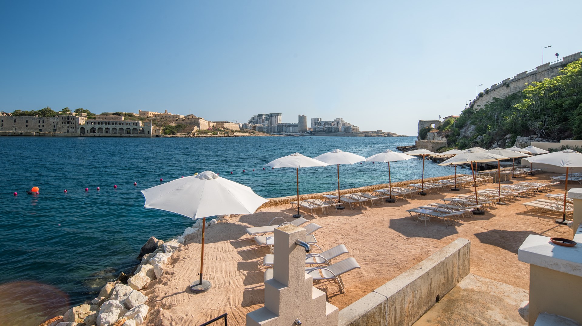 5-sterren hotel met ongelooflijk uitzicht op de Grand Harbour van Valletta Grand Hotel Excelsior
