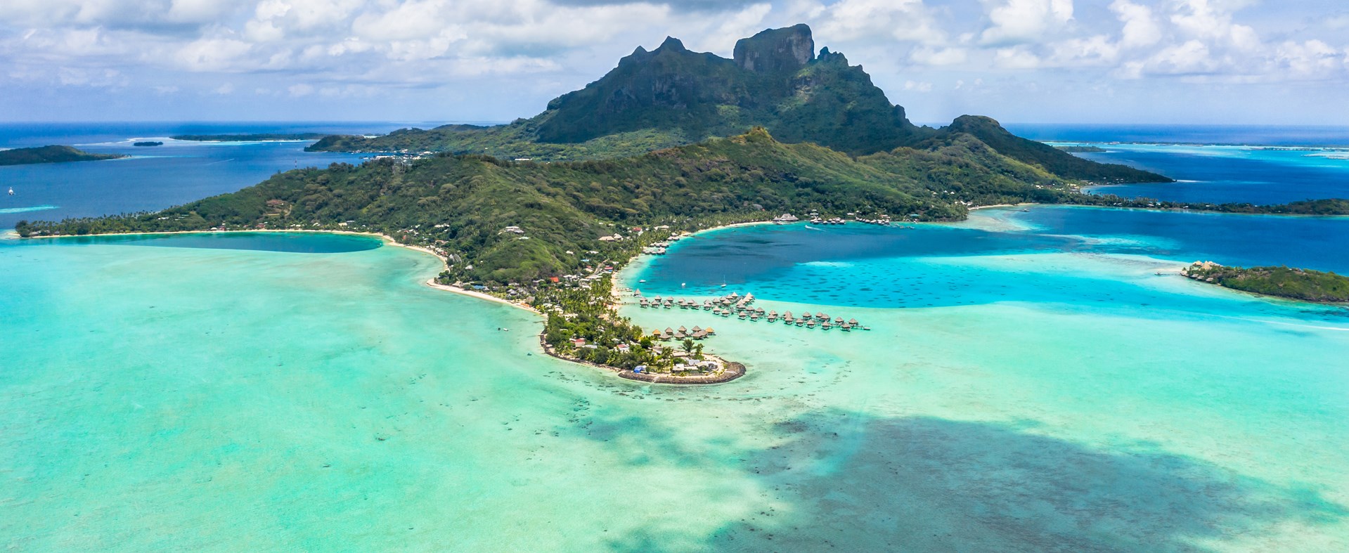 Ontdek de prachtige society-eilanden van Frans-Polynesië per catamaran Van Huahine naar Bora Bora per Catamaran
